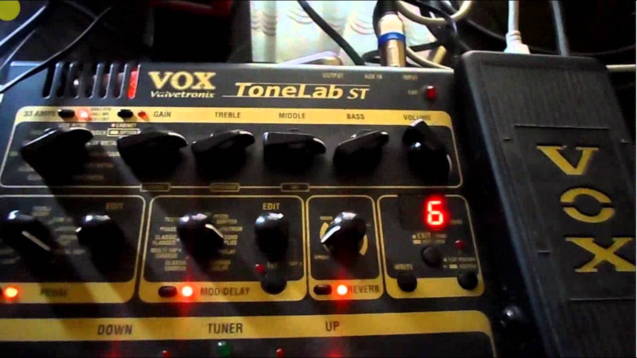 Vox Tonelab St Patch List